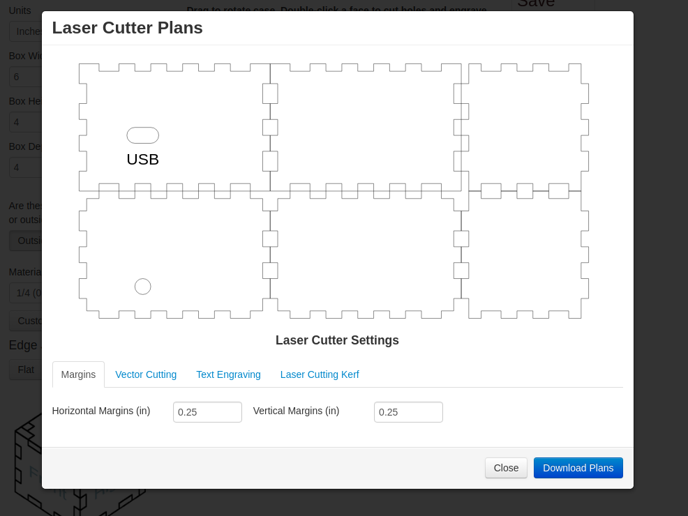 MakerCase export